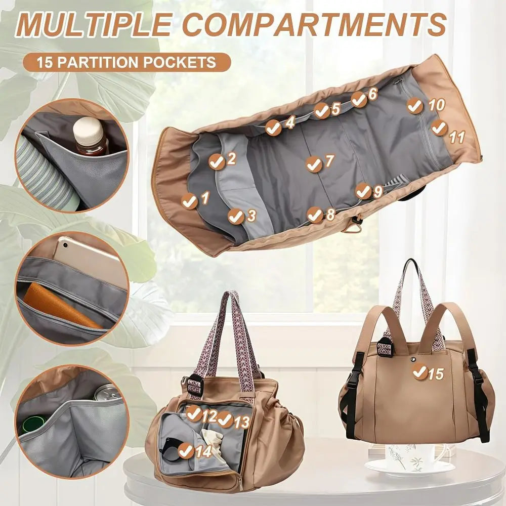 MomNest™ Organizer Bag 👜💖 — 15 Pockets of Everyday Convenience