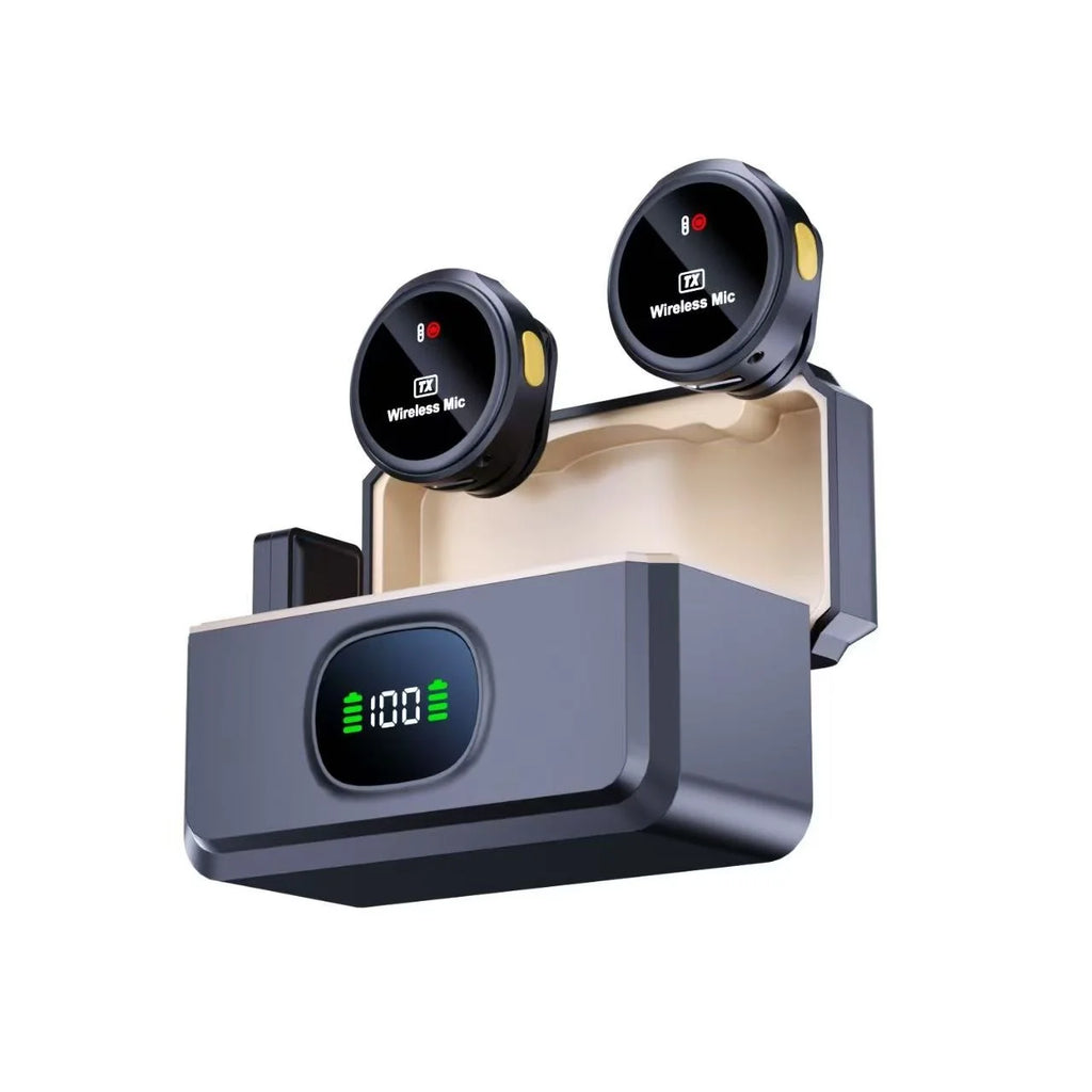 EchoPro™ Lavalier Mic 🔋🎧 — Charge, Clip & Create