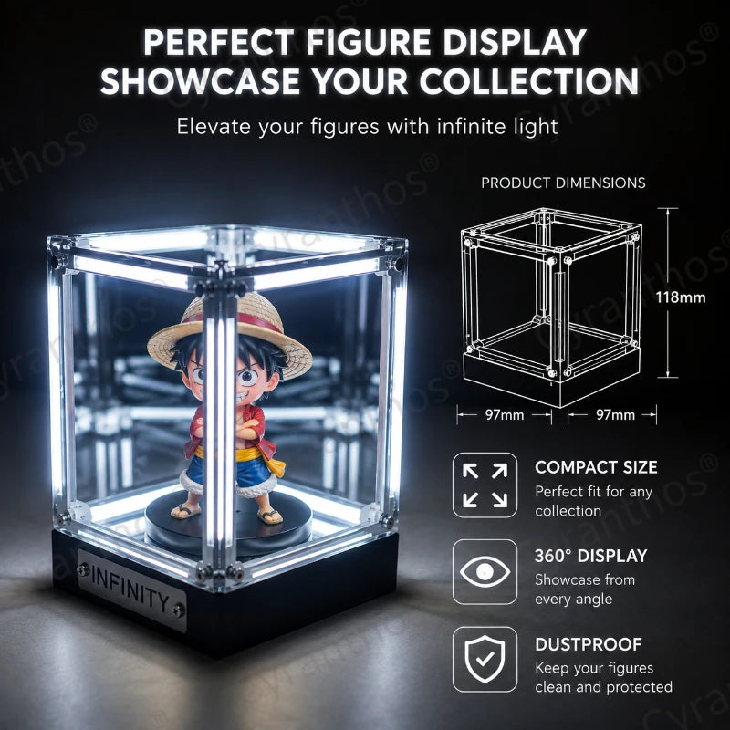 InfinityGlow™ Cube ✨🔮 — Mesmerizing 4D Light Illusion
