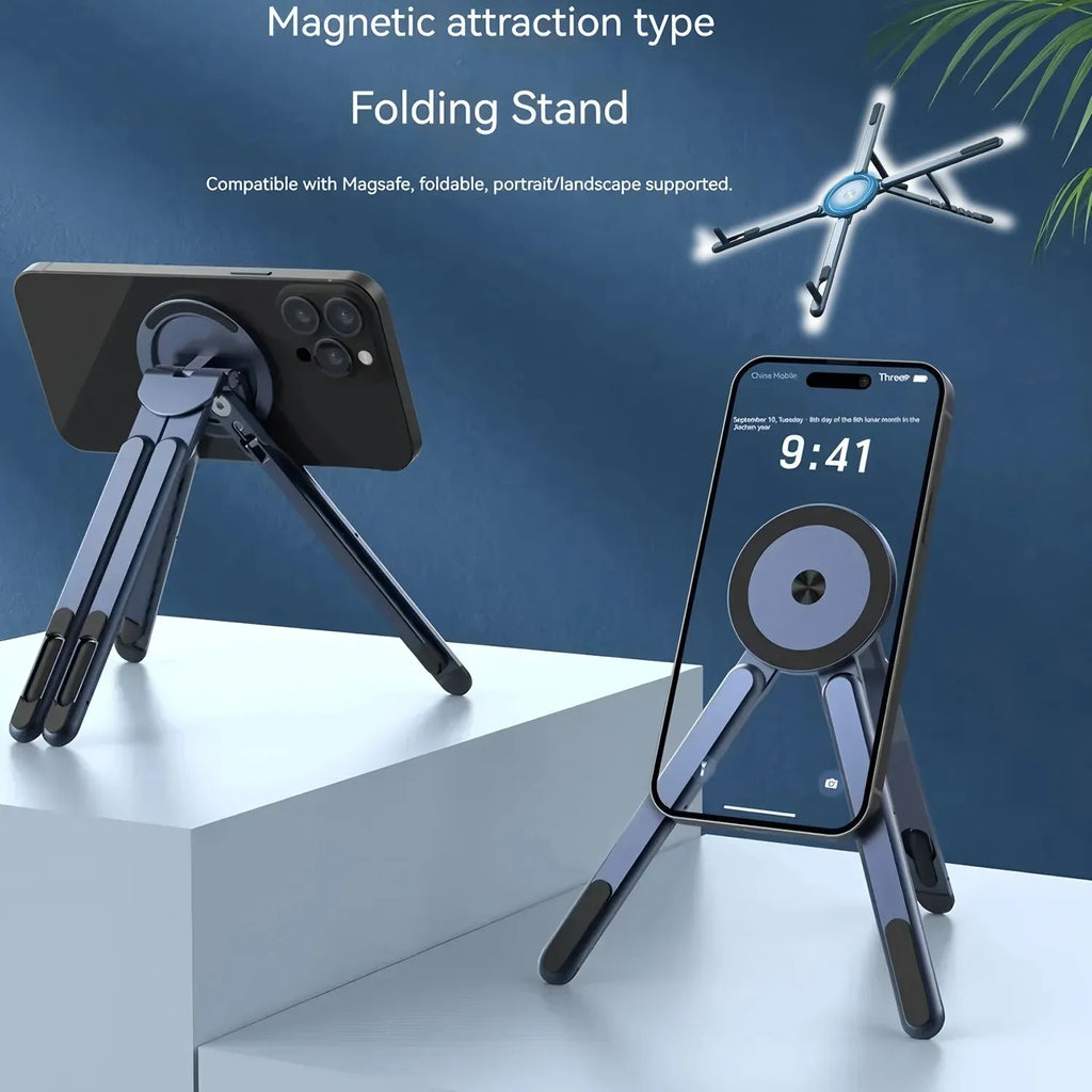 SnapStand™ Mount 🌟📱 — Magnetic Stability for Every Screen
