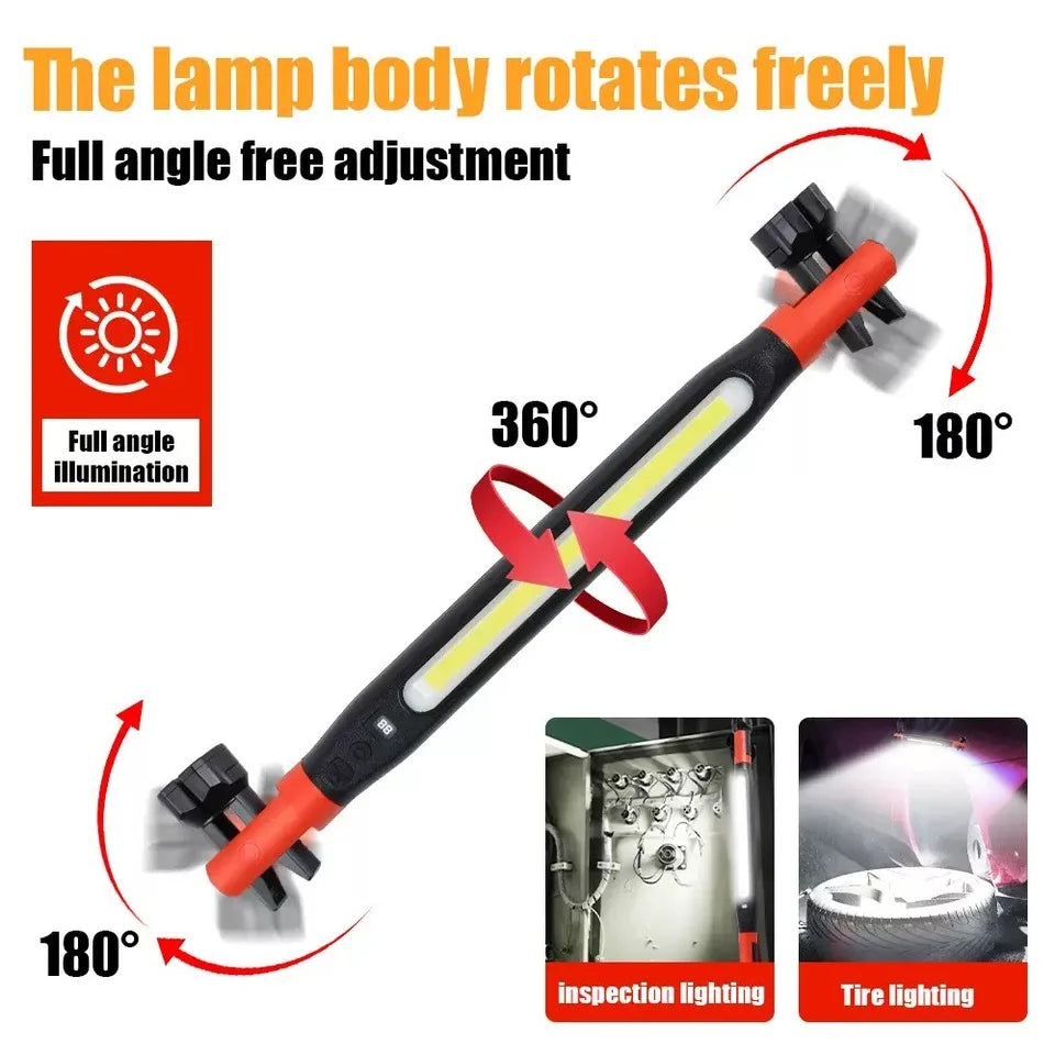 MagniBeam™ Work Light 🔦⚡ — Hands-Free Brightness Anywhere
