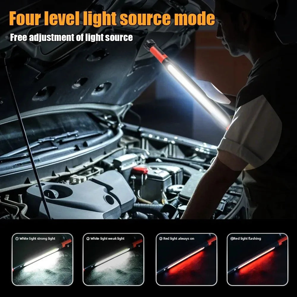 MagniBeam™ Work Light 🔦⚡ — Hands-Free Brightness Anywhere