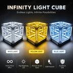 InfinityGlow™ Cube ✨🔮 — Mesmerizing 4D Light Illusion